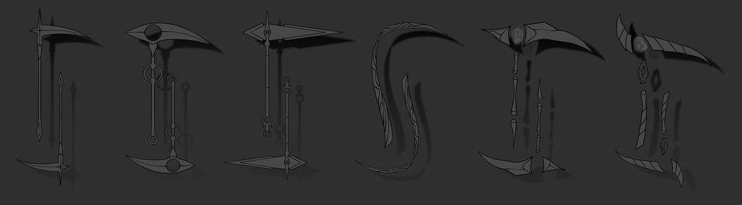 Lunari and Solari Scythes