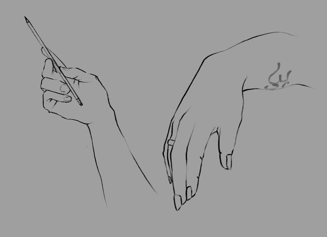 Hand Sketch Practice 2