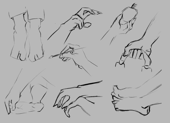 Hand Sketch Practice